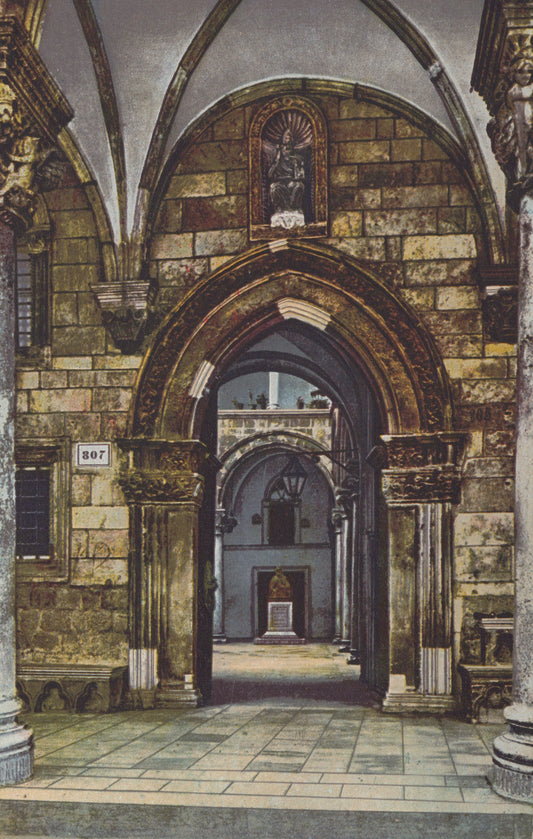 Entry, Rector's Palace, Dubrovnik