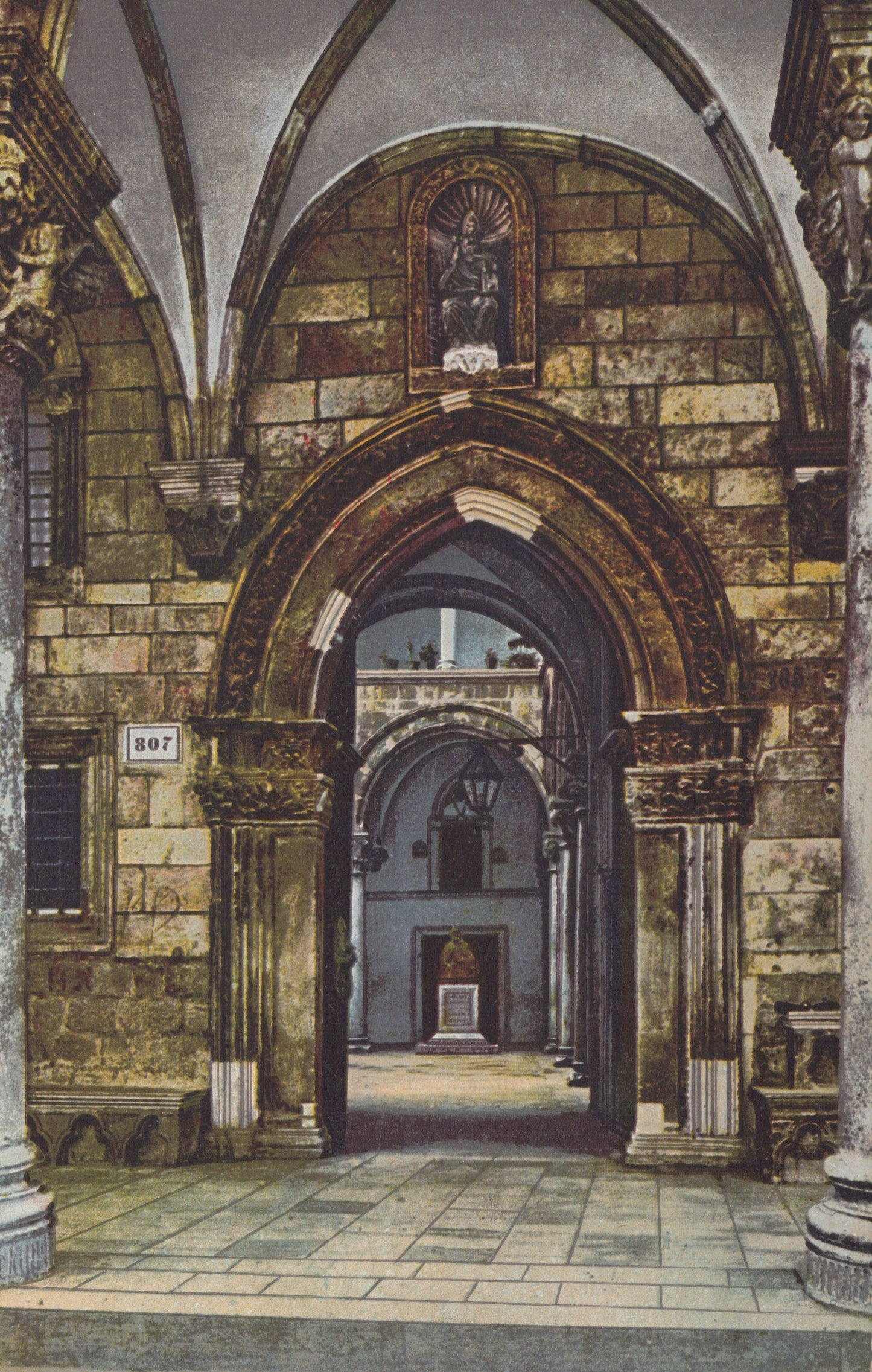 Entry, Rector's Palace, Dubrovnik