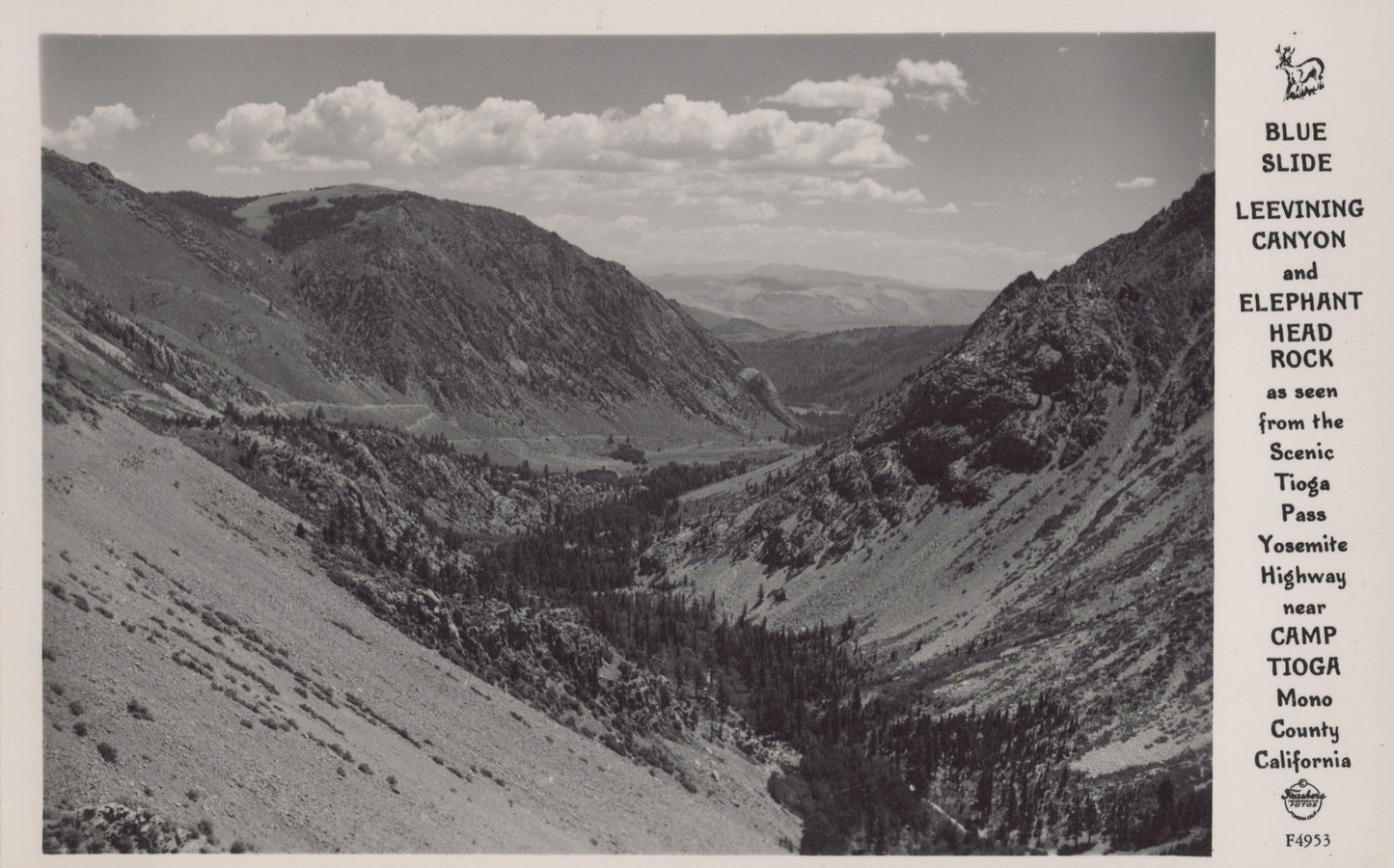 Blue Slide, Tioga-Yosemite Highway