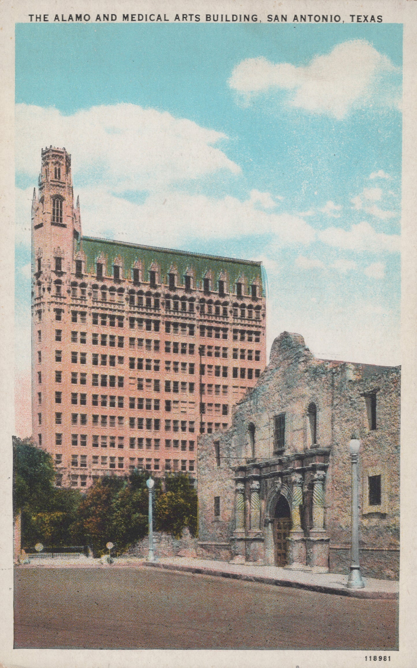 Alamo and Medical Arts Building, Texas