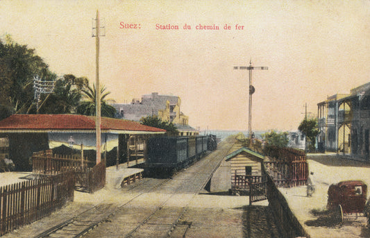 Railway Station at Suez