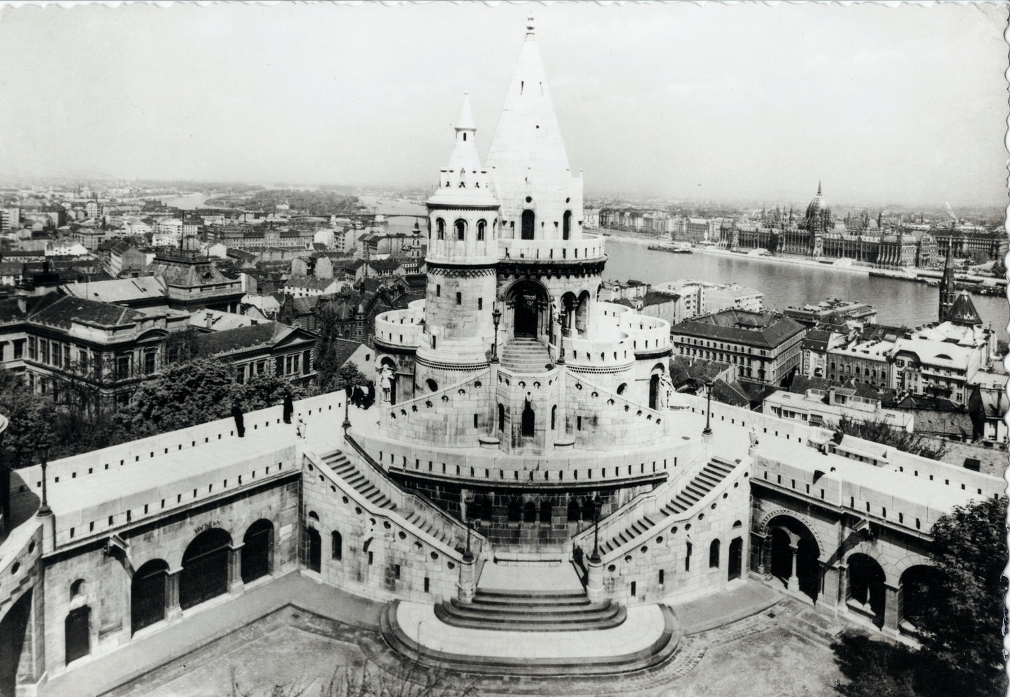 Bastion to Parliament, Budapest, Hungary