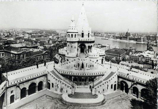 Bastion to Parliament, Budapest, Hungary