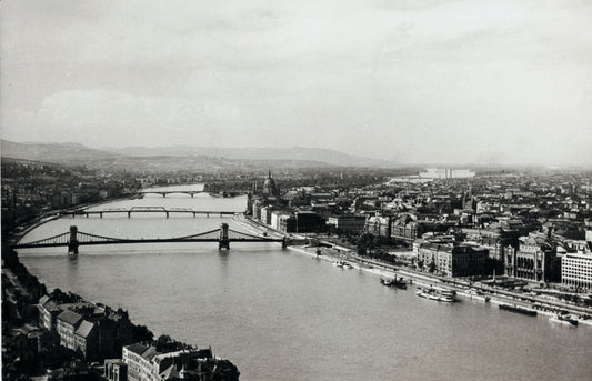 Danube Panorama, Budapest, Hungary