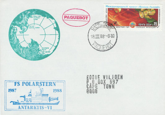 Cover / Polarstern Antarktis, 1988