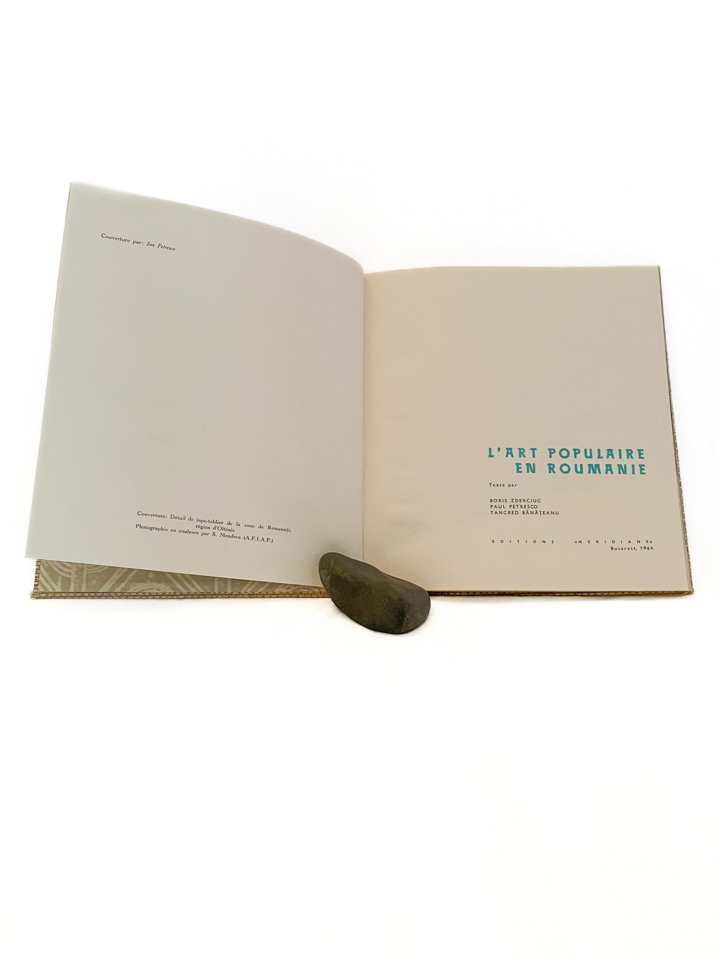 L'art Populaire en Roumanie, Zderciuc, Petresco, Banateanu (French)