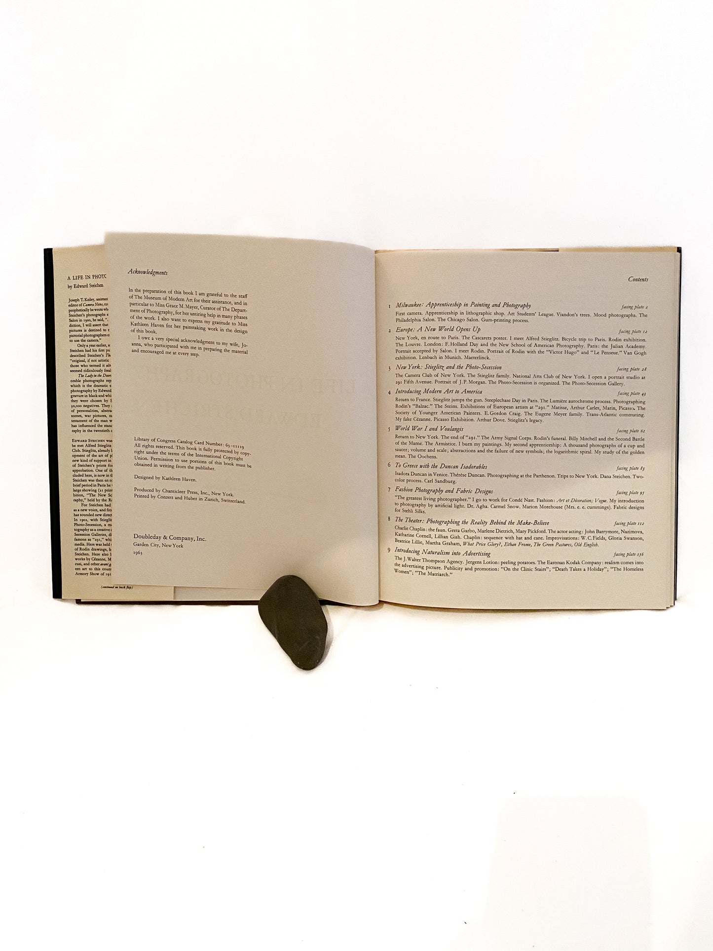 A Life in Photography, Steichen