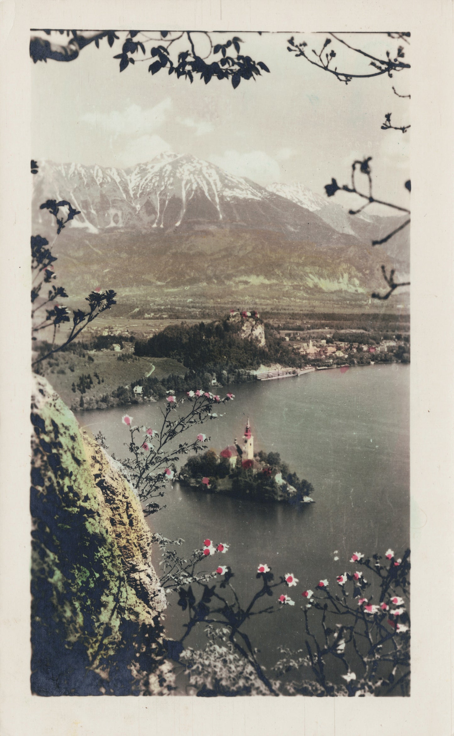 Colorized View of Lake Bled