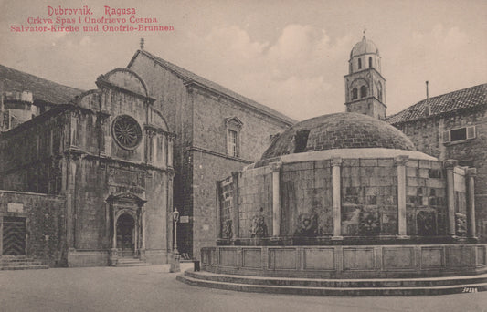 St. Saviour and Onofrio's Fountain I, Dubrovnik