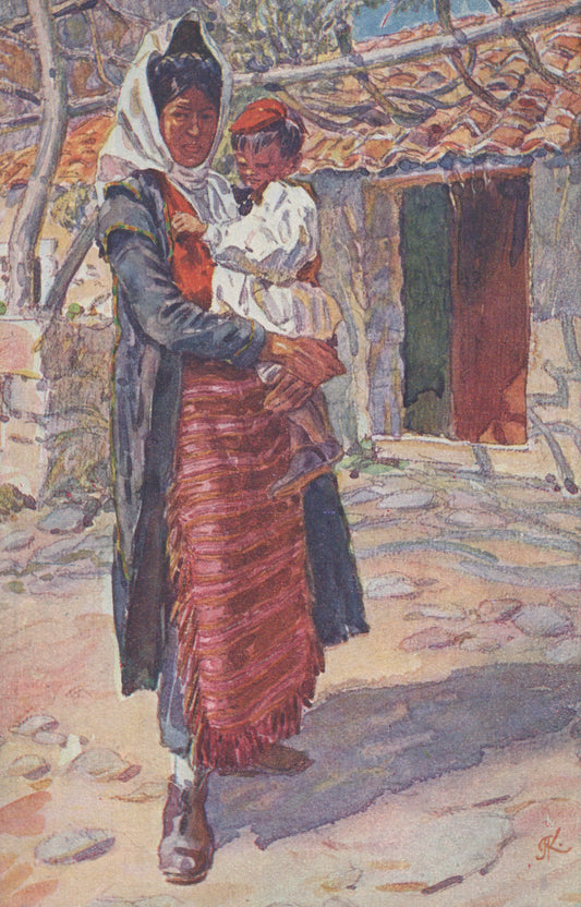 Woman and Child, Split