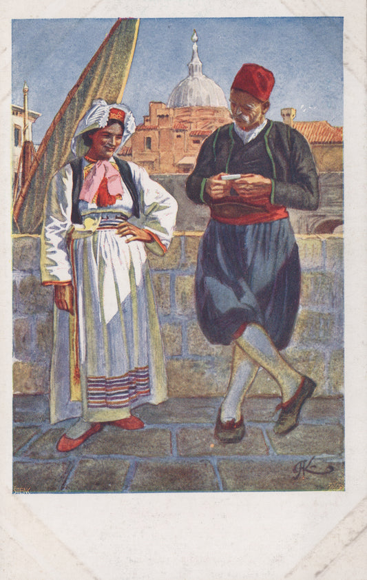 Woman and Man, Dubrovnik