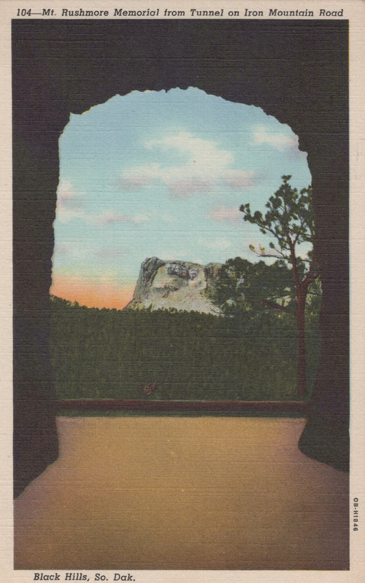 Mount Rushmore from Afar, South Dakota