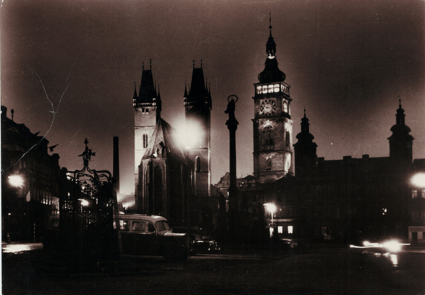 Night, Hradec Králové