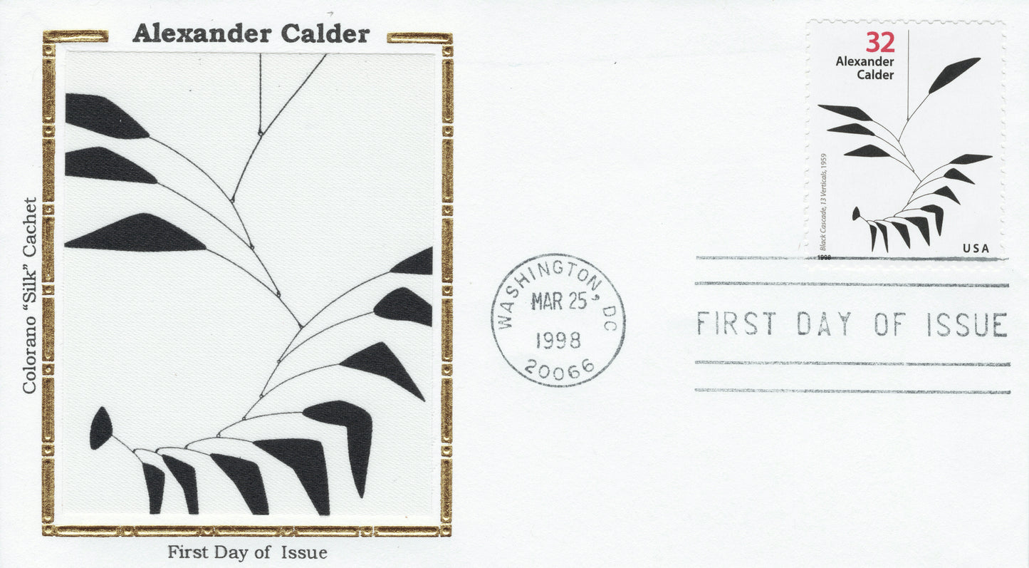 First Day Cover / Calder, Washington, DC, 1998