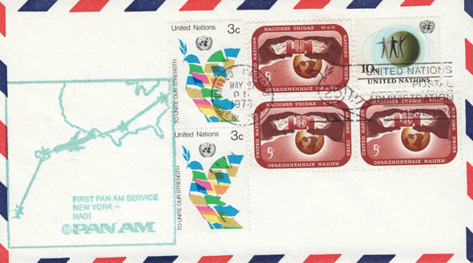 Flight Flight Cover / New York - Nadi, Fiji, 1978