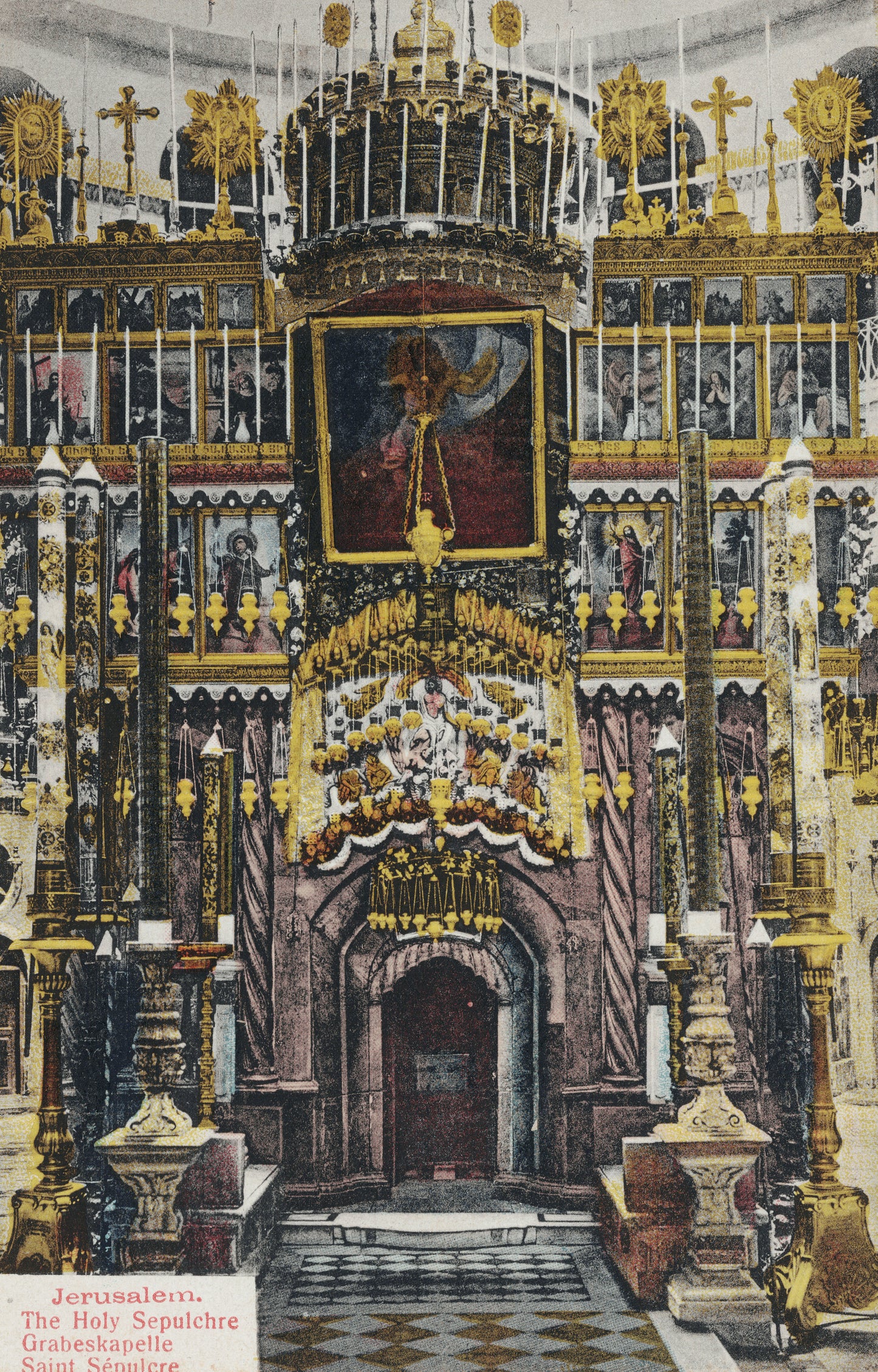 Church of the Holy Sepulchre Interior, Jerusalem