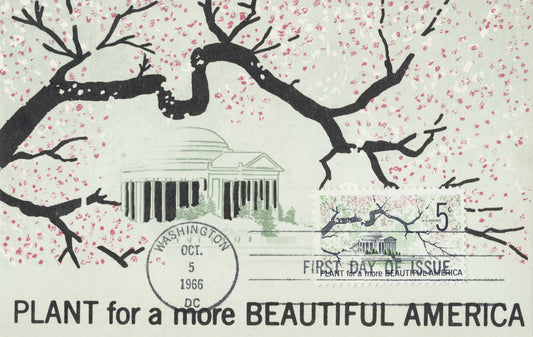Maxi Card / Plant for a More Beautiful America, Washington DC, 1966