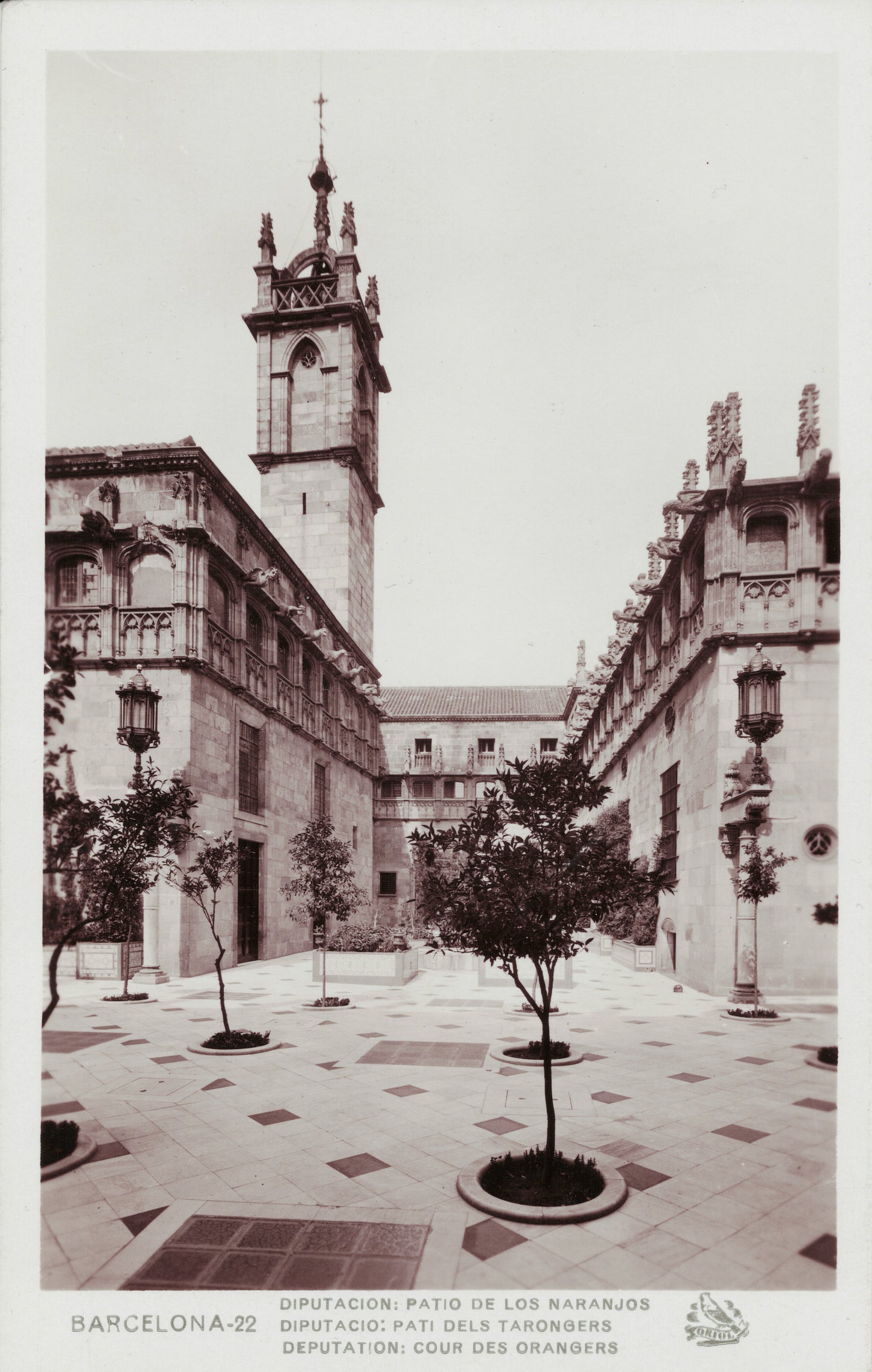 Patio de los Naranjos I, Barcelona