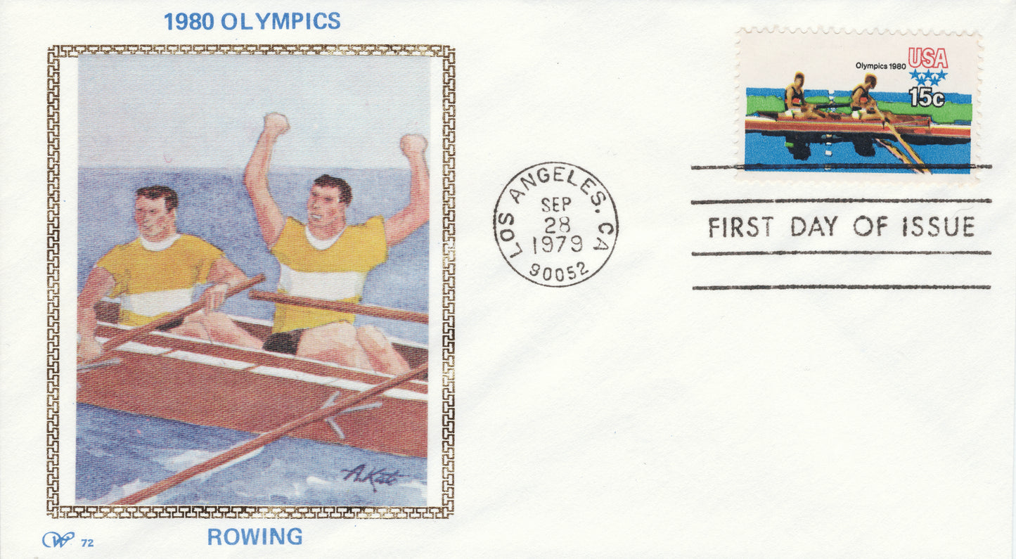 First Day Cover / Summer Olympic Games, Moscow, 1980