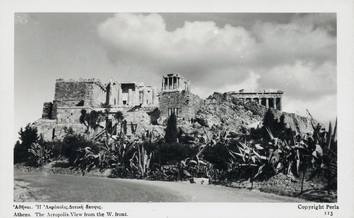 Acropolis from the West, Athens