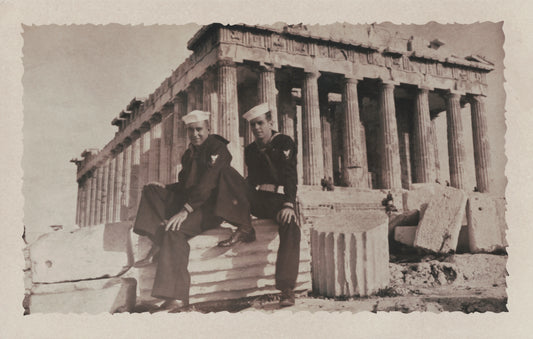 American Sailors at the Parthenon