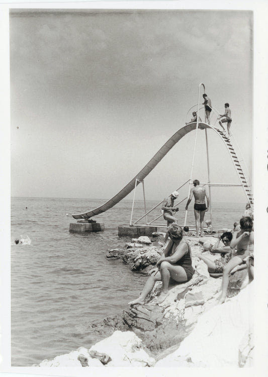 Waterslide into the Adriatic